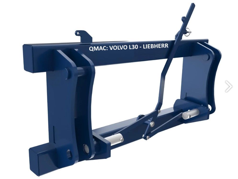 QMAC MERKADAPTER BLANCO - VOLVO L30 | Qmac Quality Machines